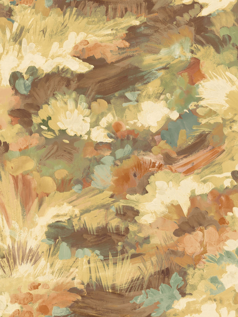 Ohpopsi wallpaper sample Chestnut Awaken (British brand)