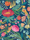 Ohpopsi Ink Flamingo Clementine Wallpaper Sample