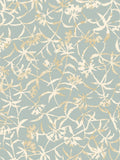 Ohpopsi Navy Entwine wallpaper sample, UK version