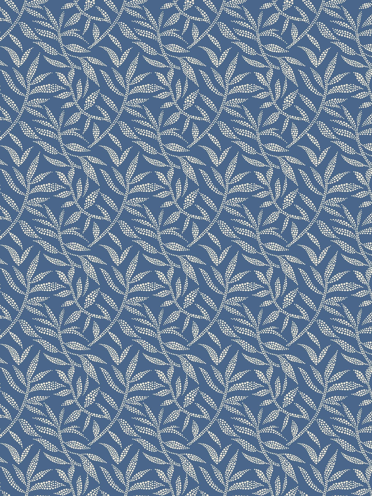 Ohpopsi Royal Dotty Leaf wallpaper sample, UK version