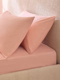 Purple Blackberry Cotton Rich Deep Fitted Bed Sheet