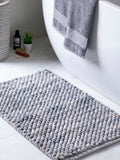 Grey Marl Bobble Bath Mat