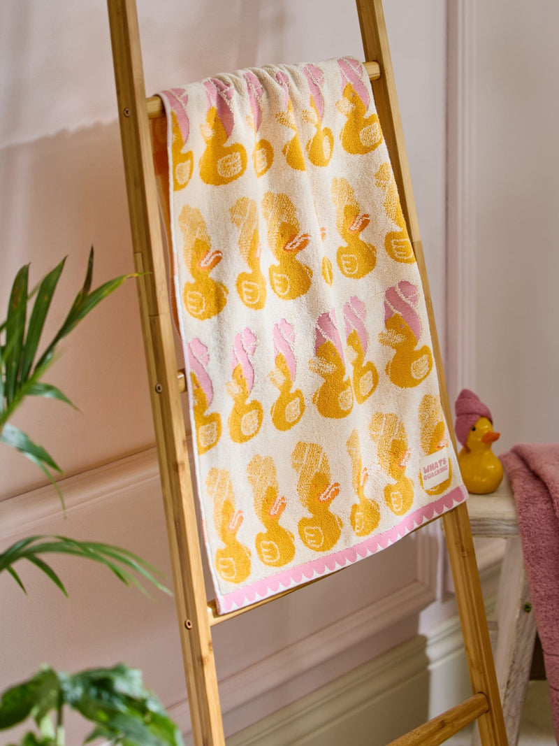 Yellow Duck Spa 100% cotton towel sizes hand bath sheet - British product