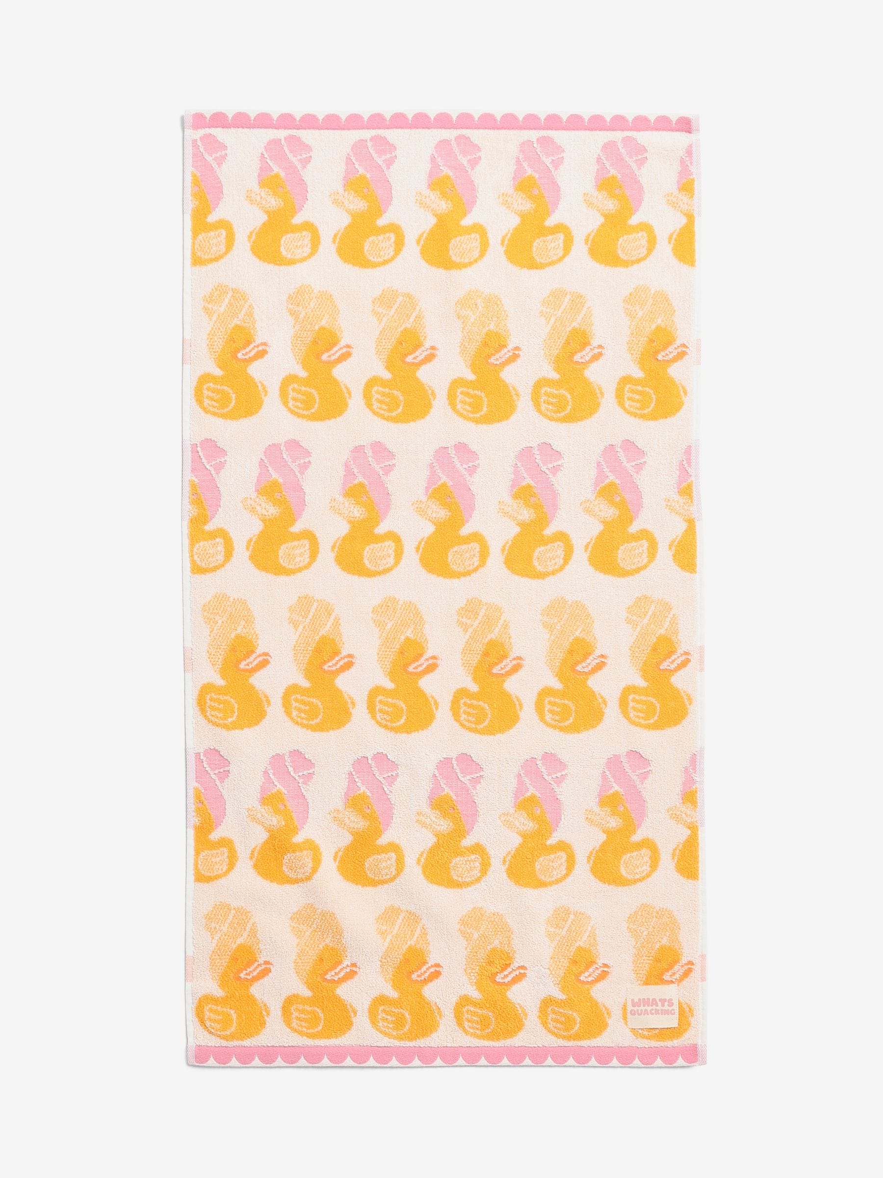 Yellow Duck Spa 100% cotton towel sizes hand bath sheet - British product