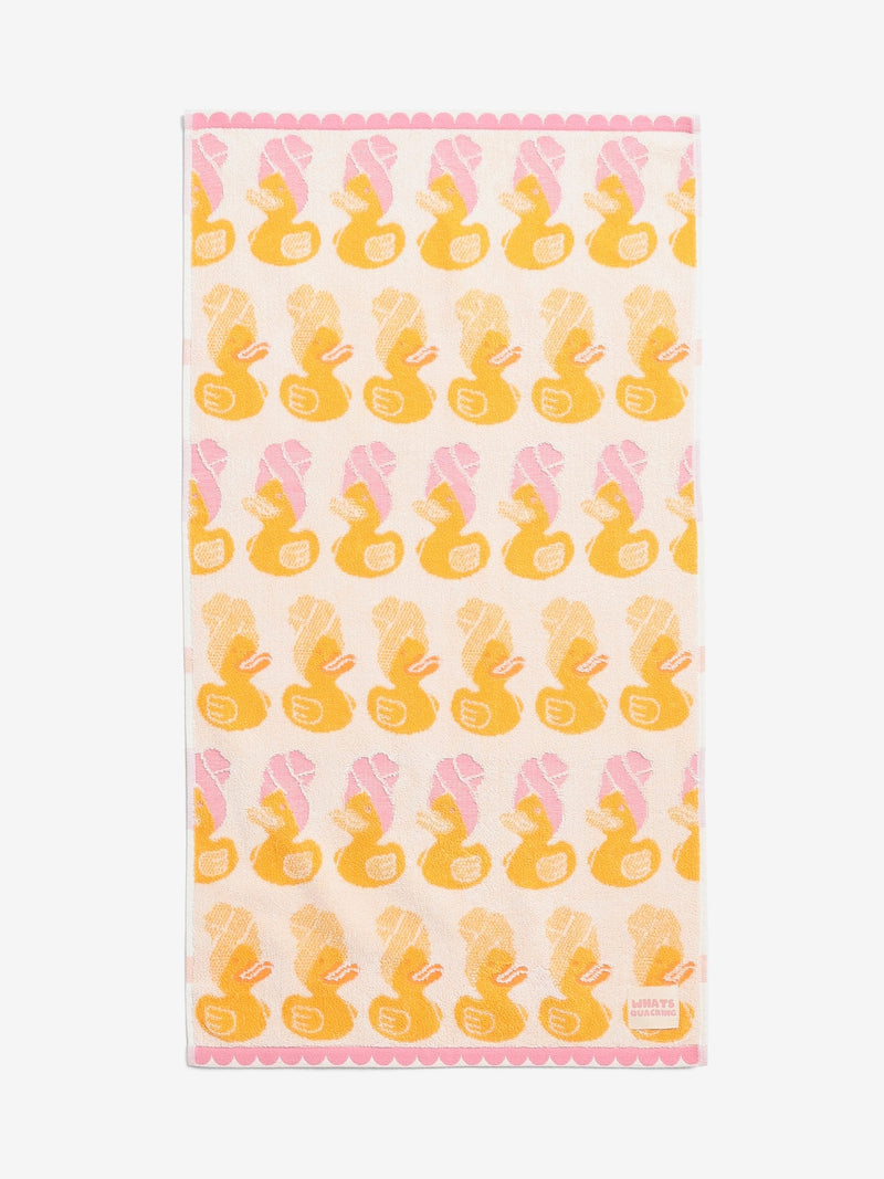 Yellow Duck Spa 100% cotton towel sizes hand bath sheet - British product