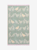 Sage Green chicken towel 100% cotton (British brand)
