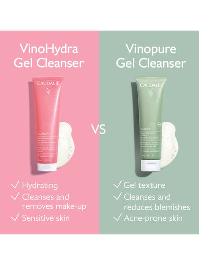 Caudalie Vinohydra Fuktighetsgivende Gelrens 150ml