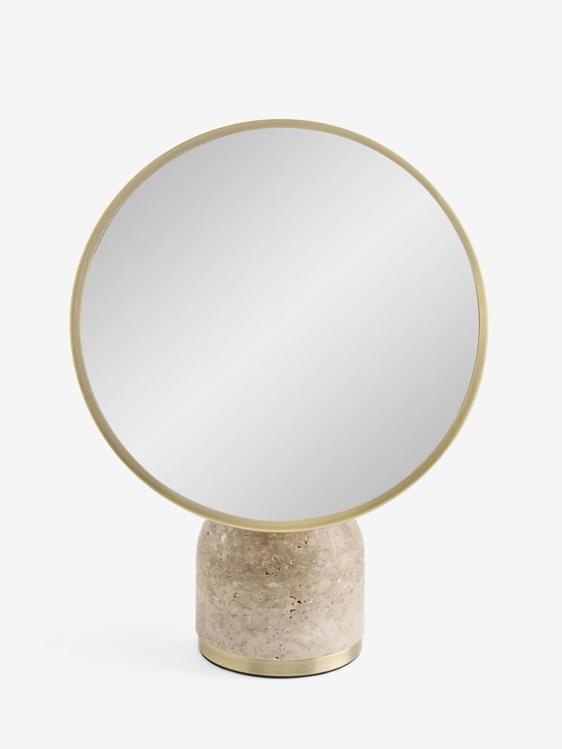 N. Premium gold dressing table mirror 32cm, UK version