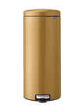 Brabantia warm gold pedal bin 30L - British product