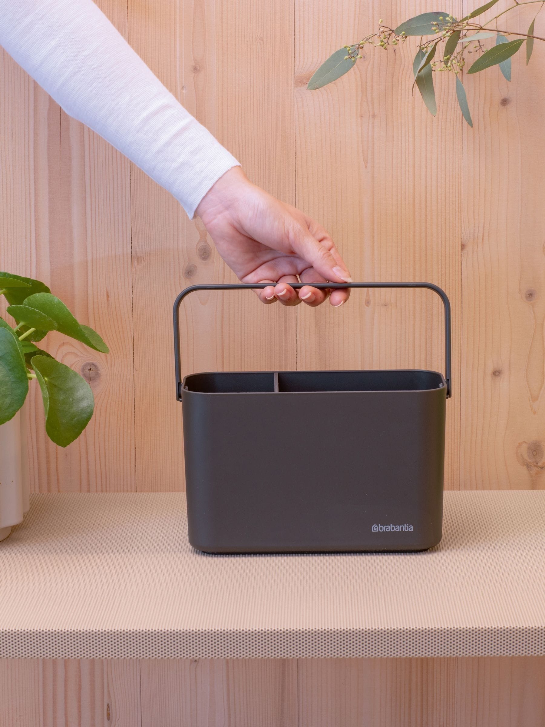 Brabantia cleaning caddy dark grey (British brand)