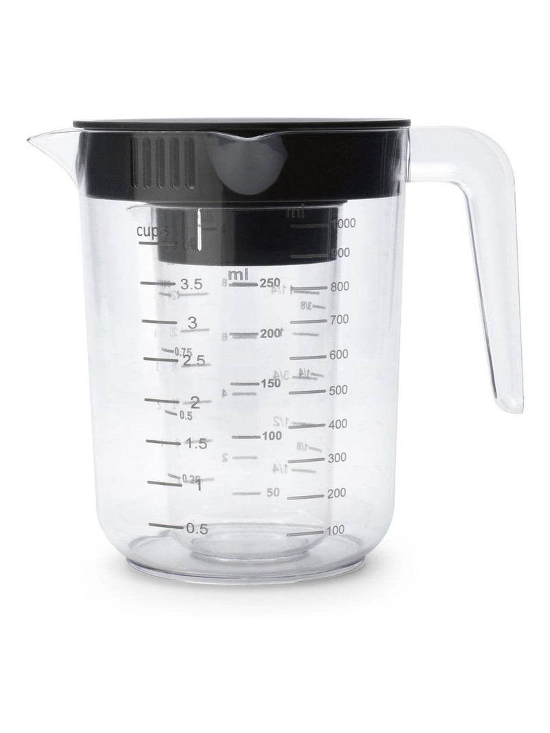 Brabantia transparent measuring jug set 250ml 1000ml, imported from the UK