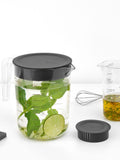 Brabantia transparent measuring jug set 250ml 1000ml, imported from the UK