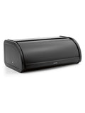 Brabantia bread bin Matt Black Roll Top, UK version