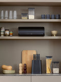 Brabantia bread bin Matt Black Roll Top, UK version