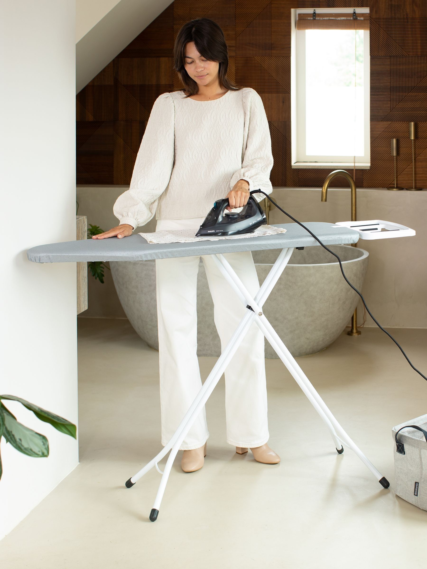 Brabantia Metallised Ironing Board Size B, UK version