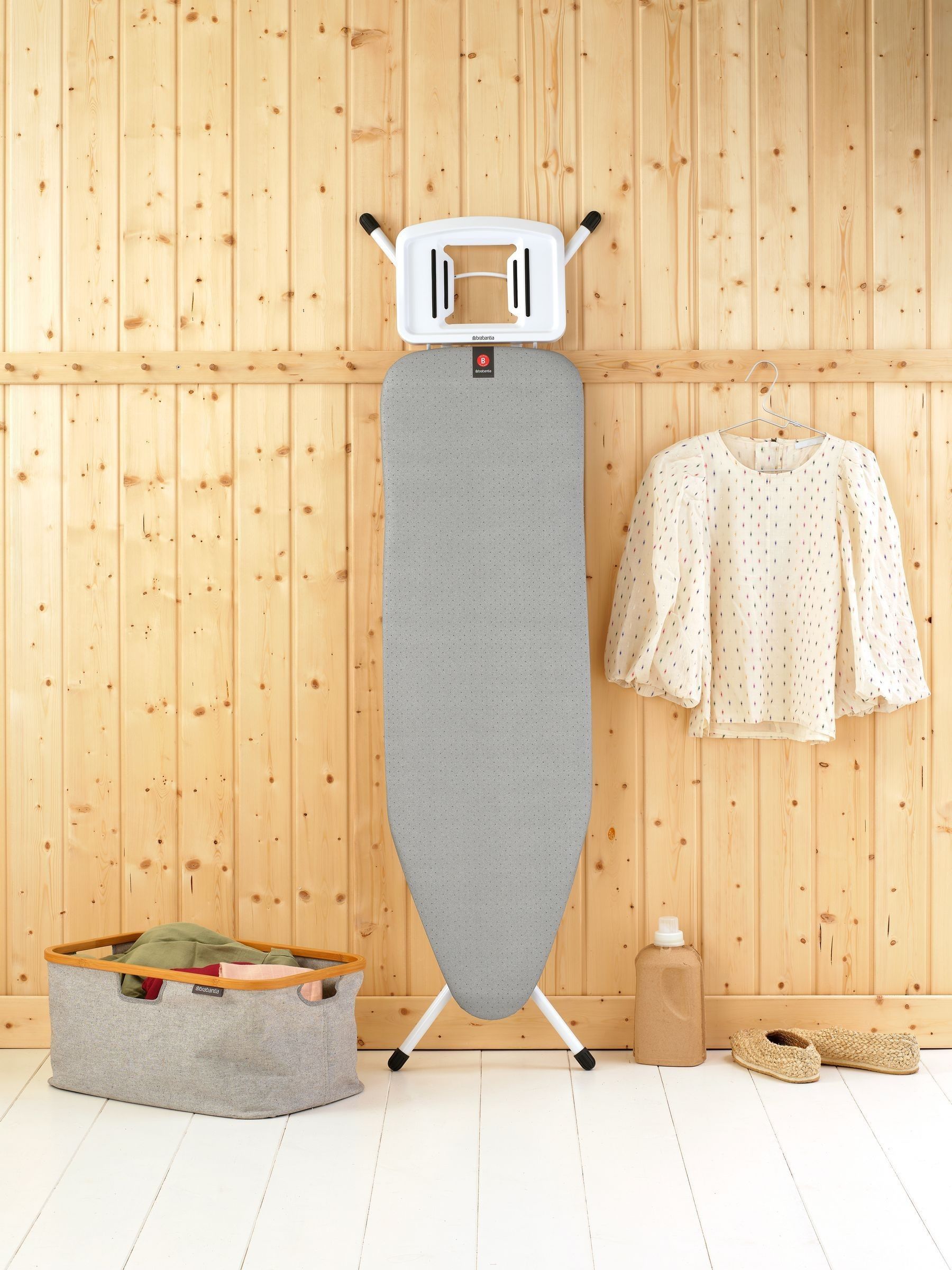 Brabantia Metallised Ironing Board Size B, UK version