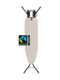 Brabantia denim grey ironing board size A with steam iron rest, UK version