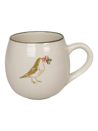 Next Sophie Allport Natural Robin Stoneware Mug- Buy online at McGrocer