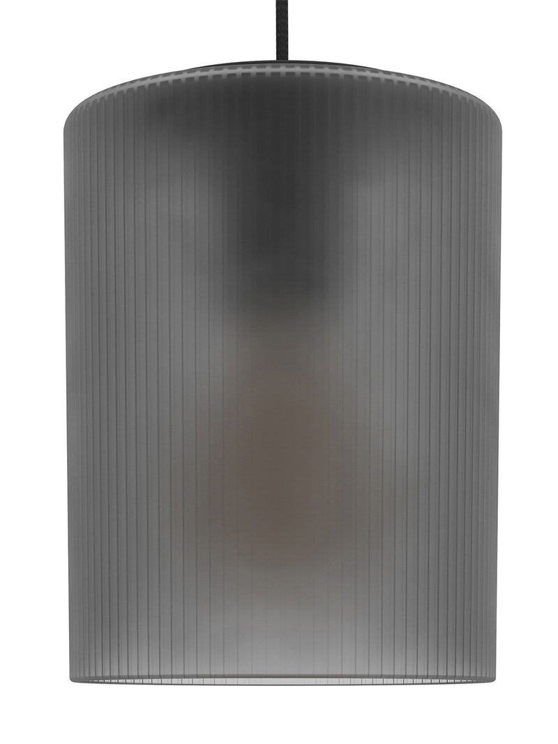 Eglo Colomera black pendant light steel glass shade, imported from the UK