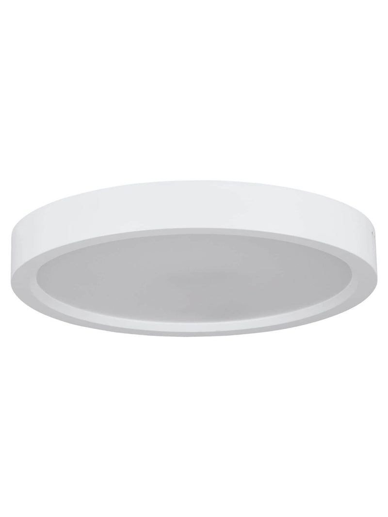 Eglo white plastic ceiling light, imported from the UK