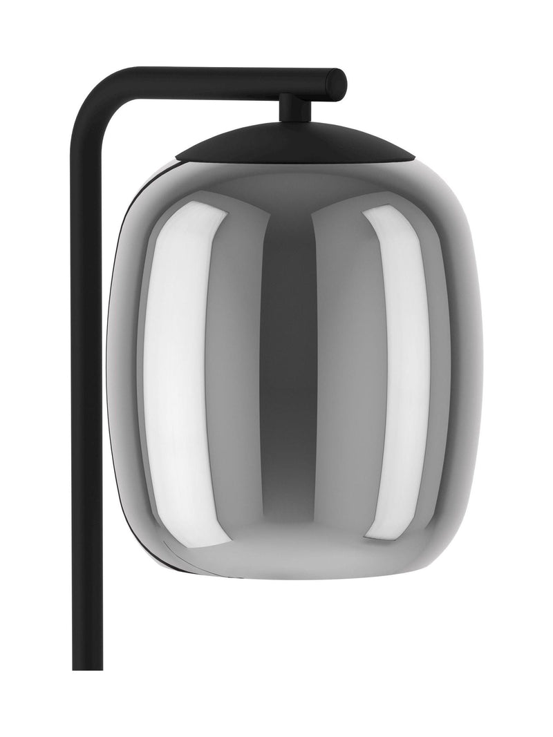 Eglo Ciampino table lamp black steel and glass, UK version