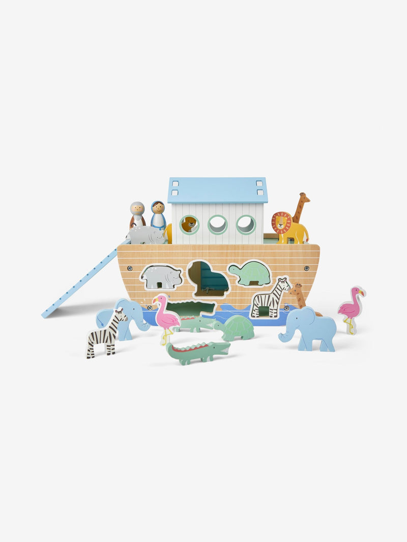 JoJo Maman Bébé Noah's Ark wooden playset, imported from the UK