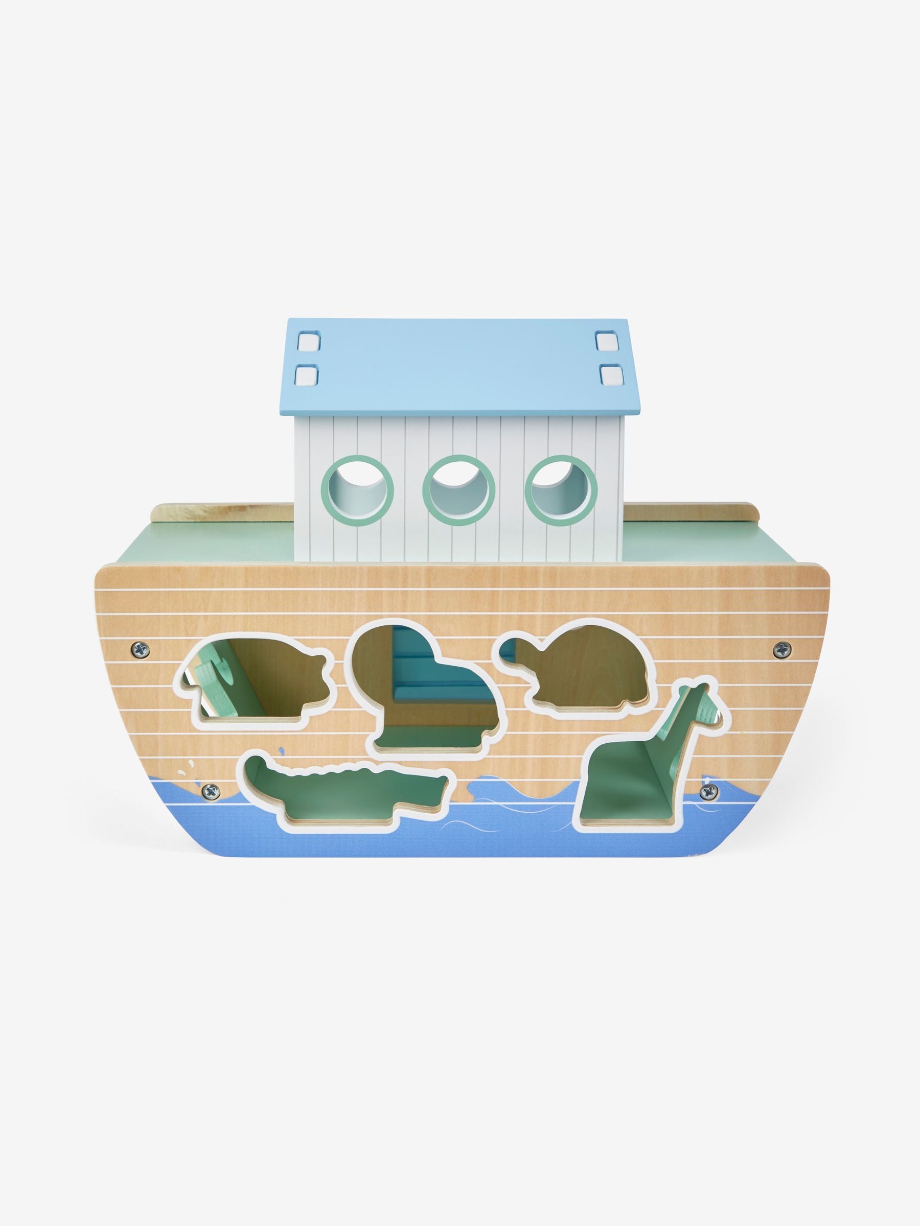 JoJo Maman Bébé Noah's Ark wooden playset, imported from the UK