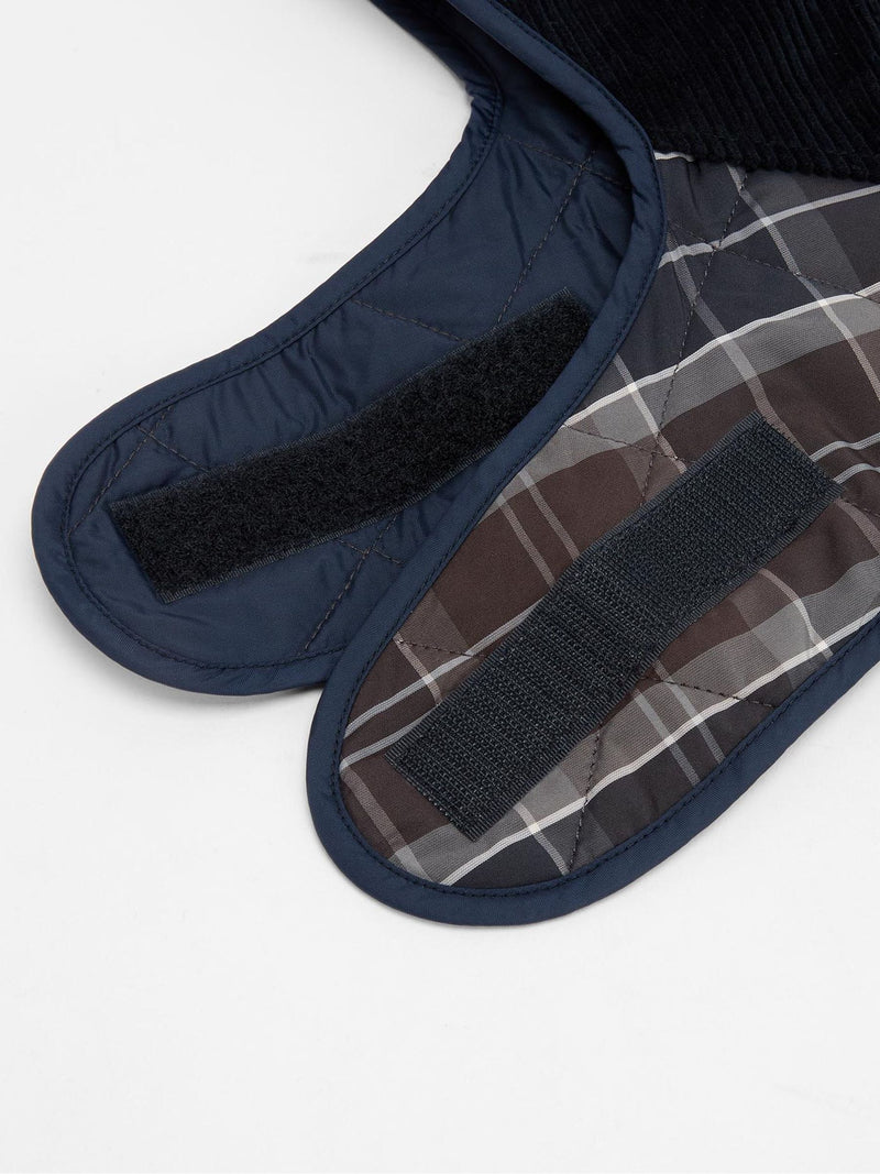 Barbour quilted tartan brown dog coat, imported from the UK