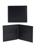 BOSS Randy billfold wallet black leather, UK version