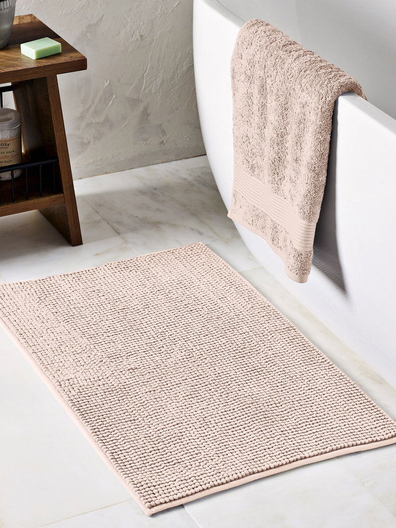Sage Green Bobble Bath Mat