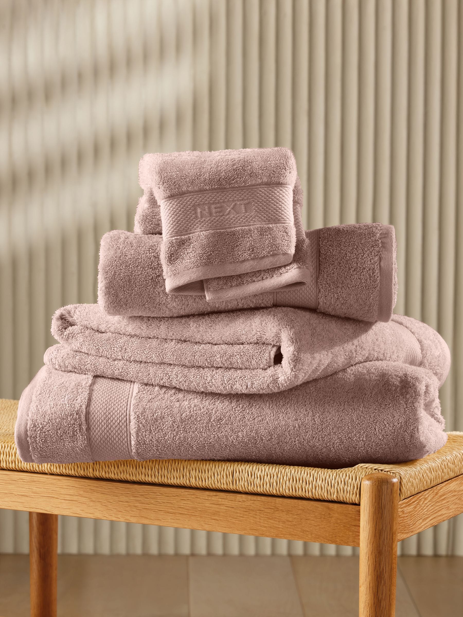 Pink Rose Egyptian Cotton Towel
