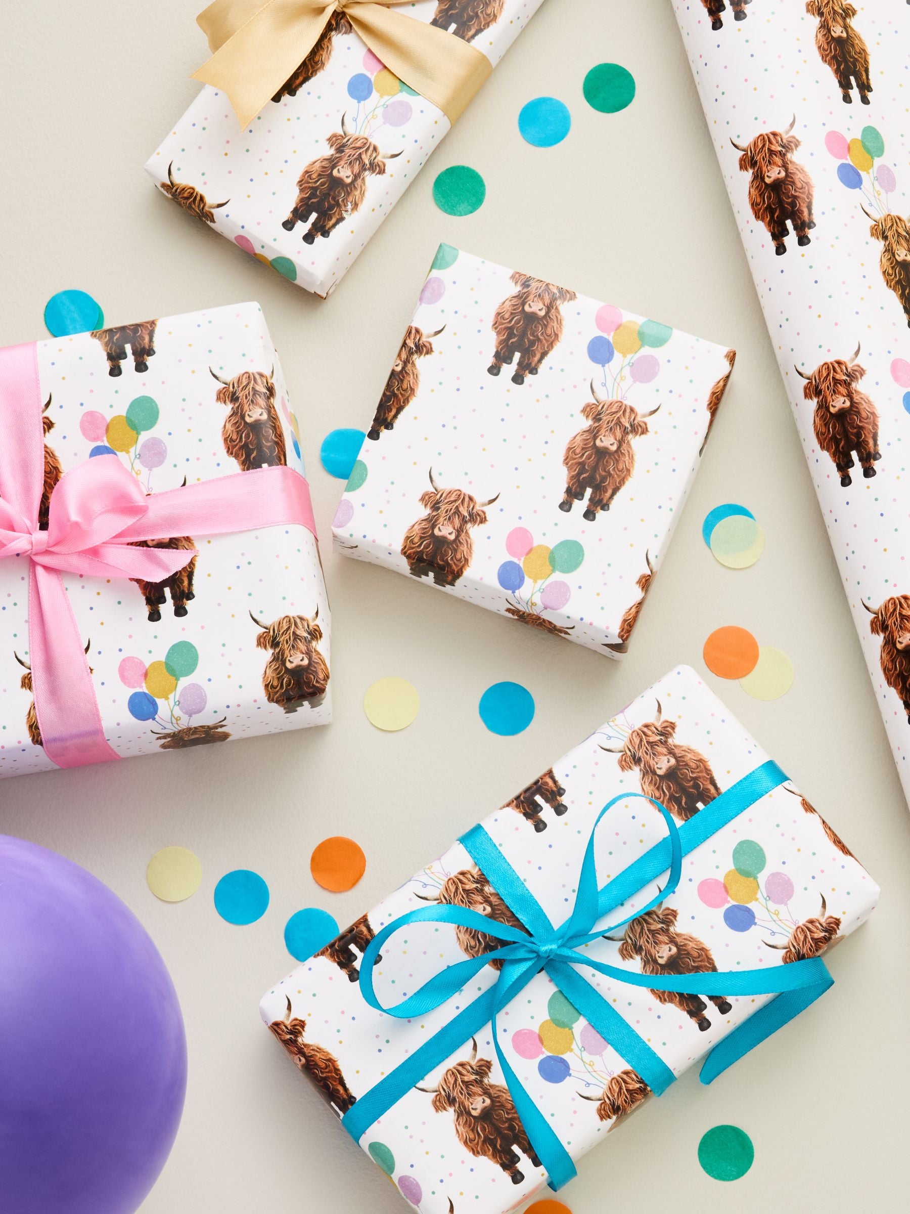 Polka Dot Wrapping Paper 10 Metre