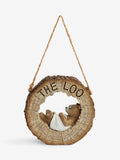 Hamish reversible hanging bathroom sign (British brand)