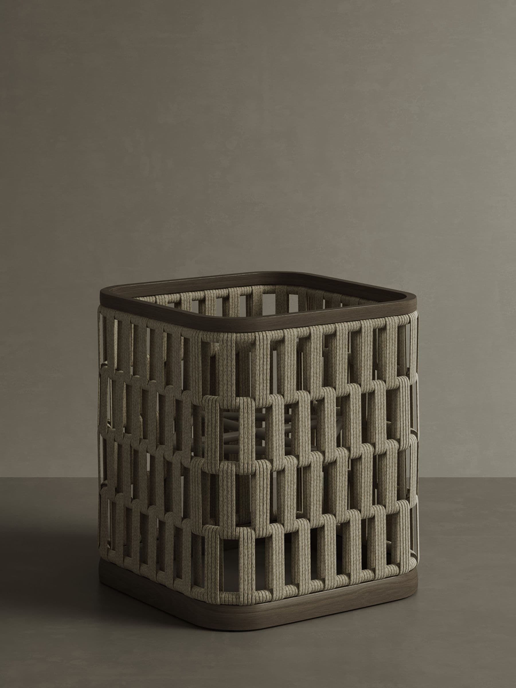 Nth Degree Dark Teak N2 Large Garden Planter
