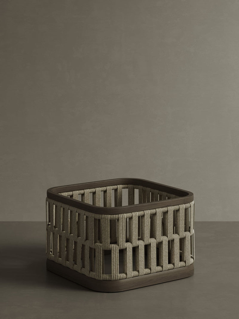Nth Degree Dark Teak N2 Small Garden Planter