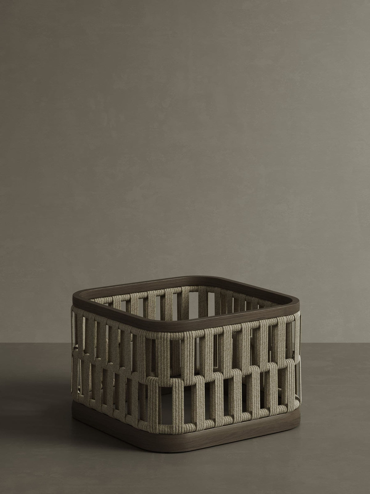 Nth Degree Dark Teak N2 Small Garden Planter