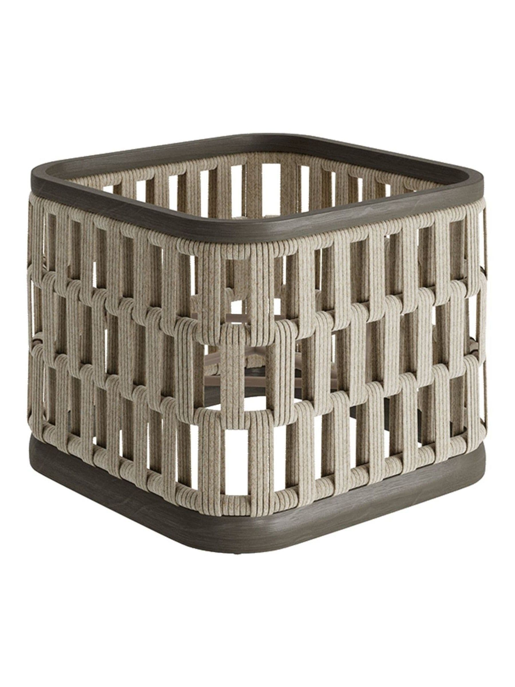 Nth Degree dark teak N2 medium garden planter (British brand)