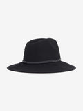 Barbour Tack fedora hat in jet black, imported from the UK