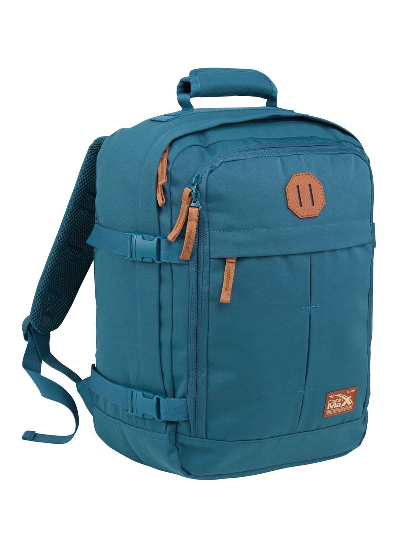Cabin Max Petrol Blue Metz Underseat Personal Item Backpack Hand Luggage