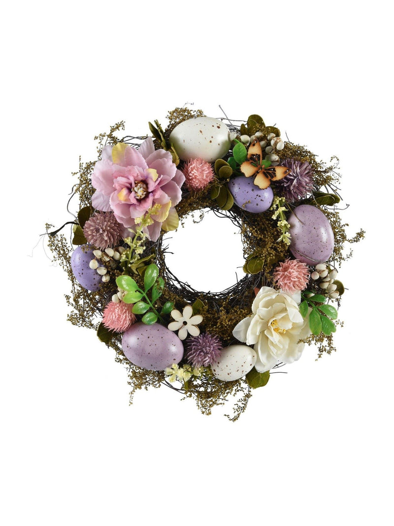 Decoris Easter egg wreath 23cm - British product