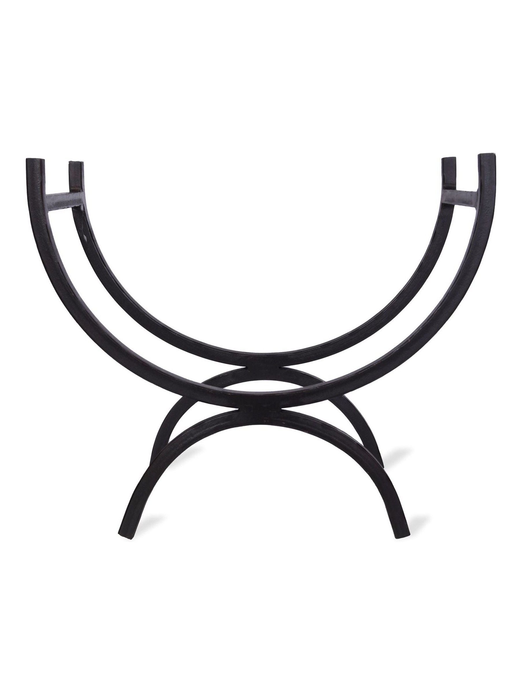 Garden Trading wrought iron classic log holder 38cm (British brand)
