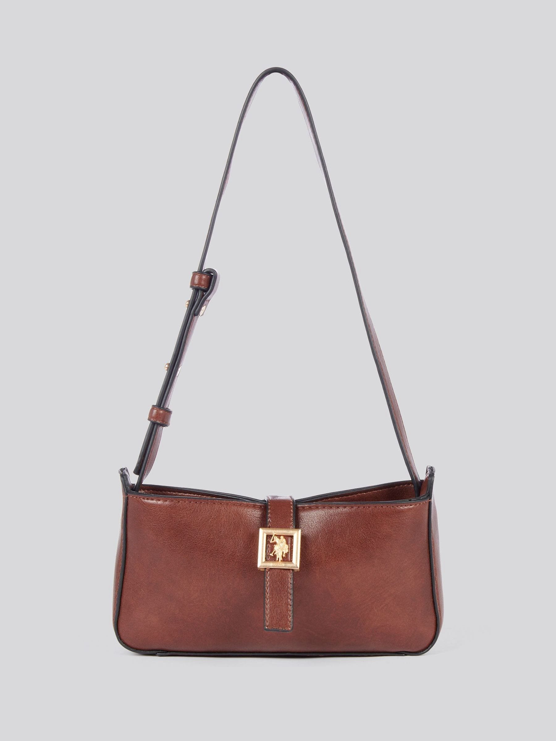 U.S. Polo Assn. brown mini hobo bag - British product