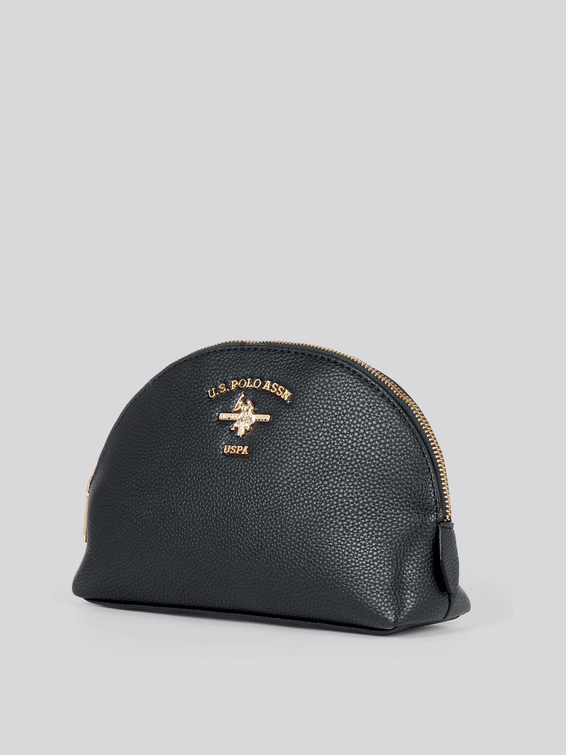 U.S. Polo Assn. Stanford black round beauty bag, UK version