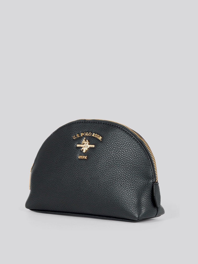 U.S. Polo Assn. Stanford black round beauty bag, UK version