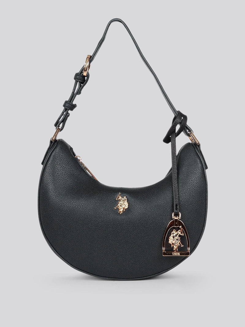 U.S. Polo Assn. Jones small round hobo bag - British product