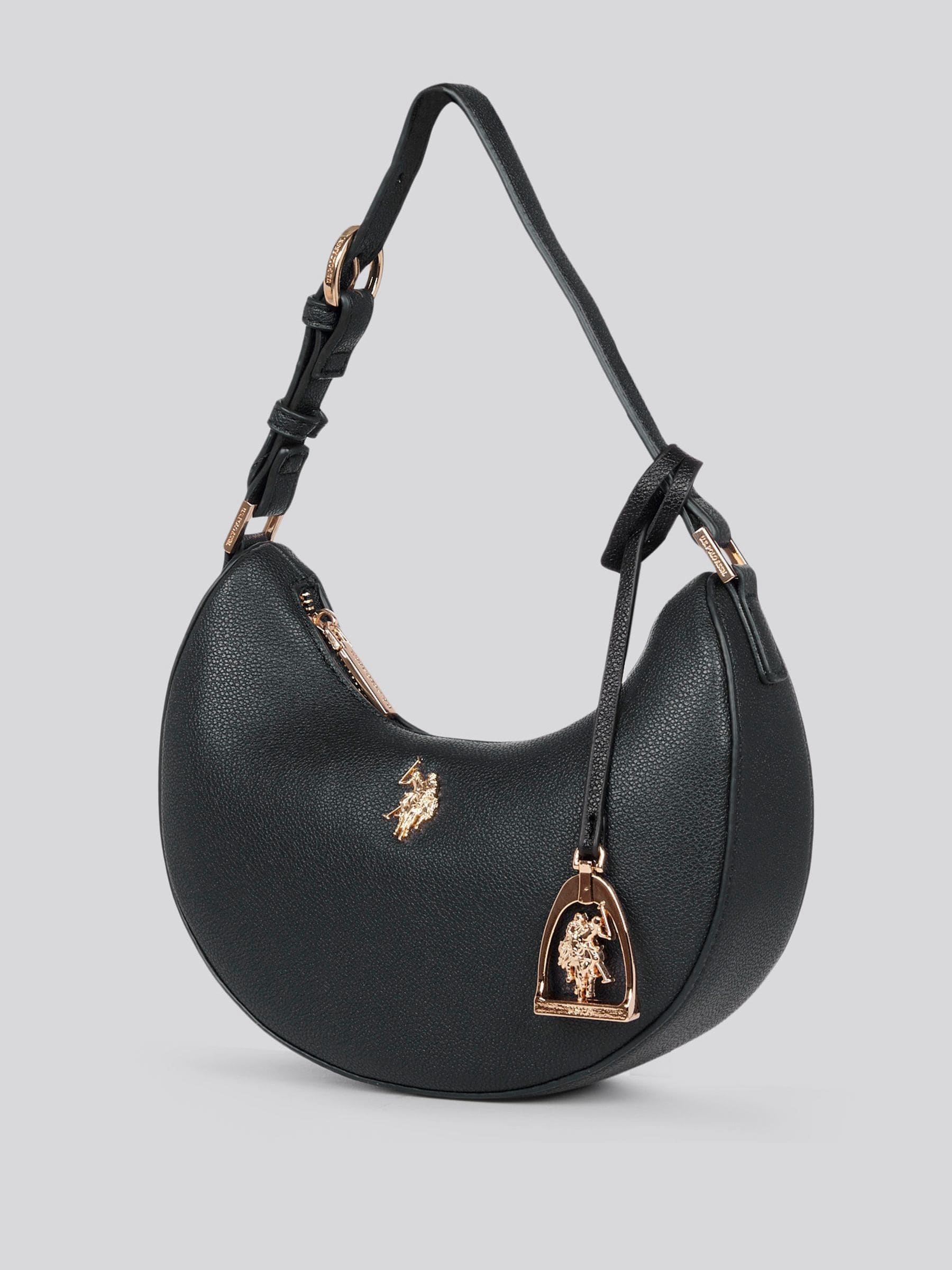 U.S. Polo Assn. Jones small round hobo bag - British product
