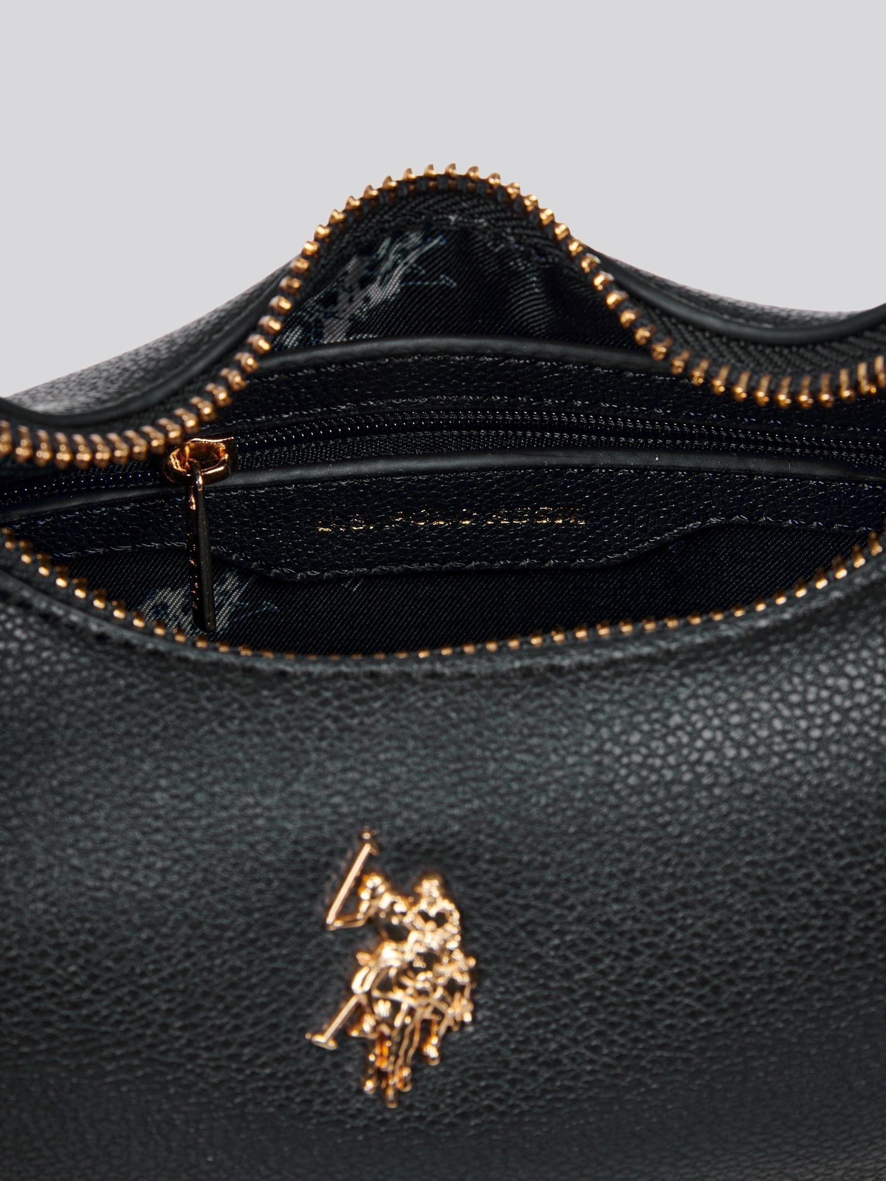 U.S. Polo Assn. Jones small round hobo bag - British product