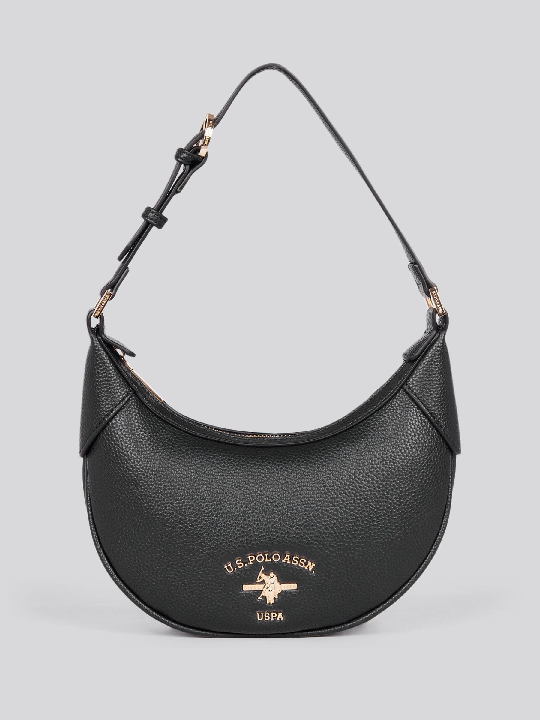 U.S. Polo Assn. Stanford Small Hobo Bag, imported from the UK