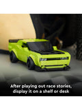 LEGO Speed Champions Dodge Challenger SRT Hellcat model - British product