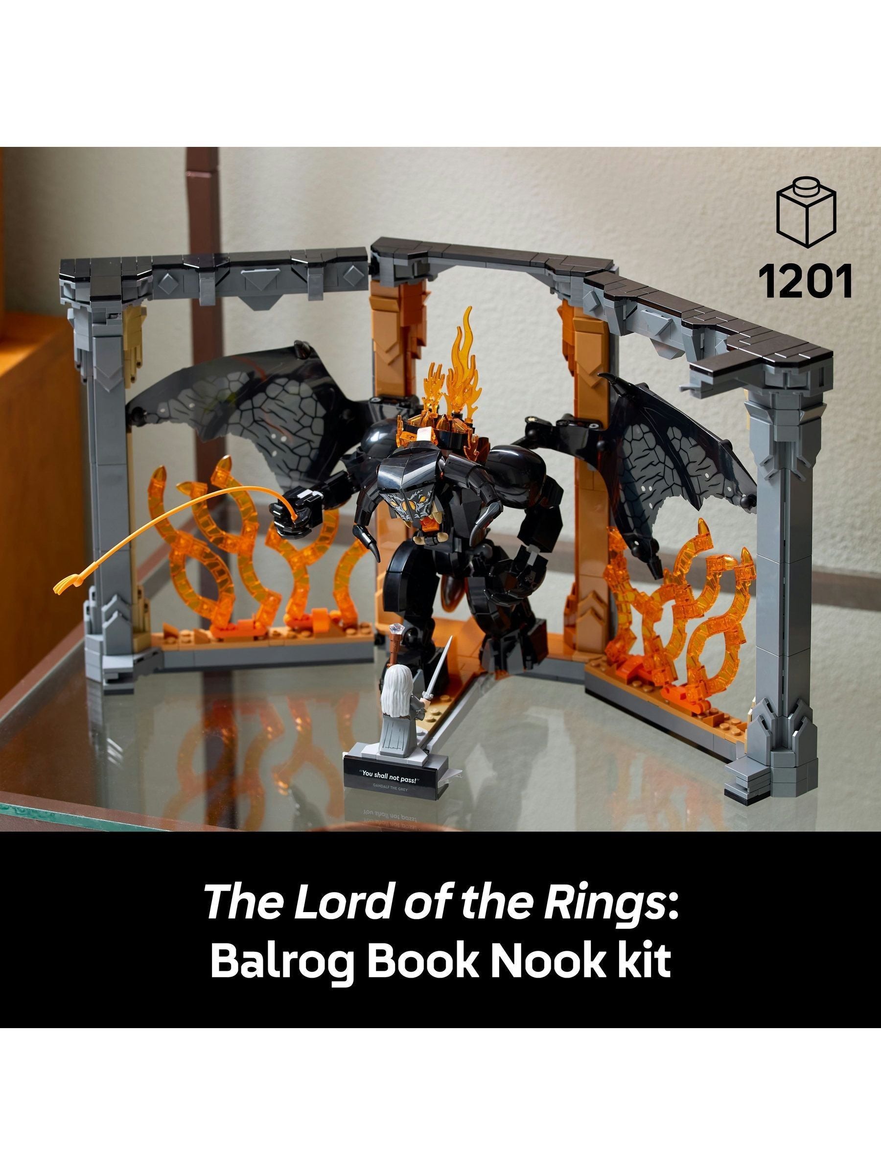 LEGO Balrog book nook set 10367 - British product